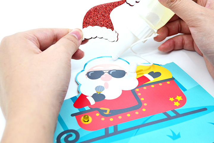 圣诞节一起制作一张创意电路贺卡吧！圣诞主题趣味纸电路制作